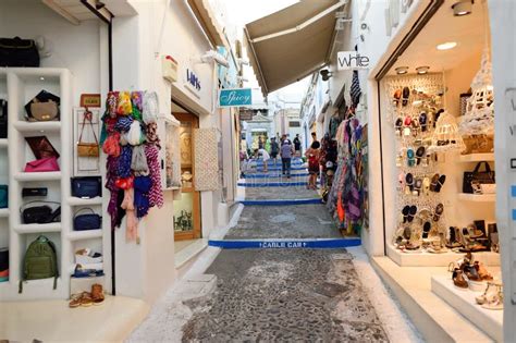 santorini luxury stores